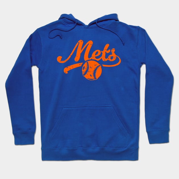 Retro Mets Hoodie by Throwzack